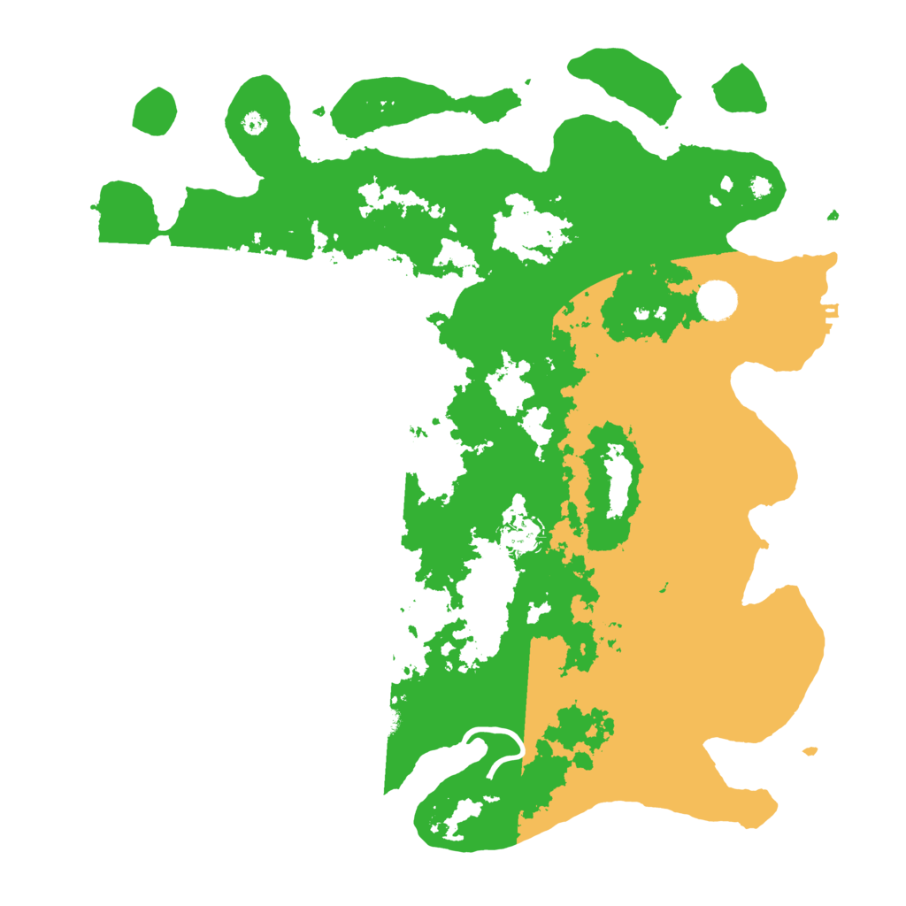 Biome Rust Map: Procedural Map, Size: 4000, Seed: 1240026220