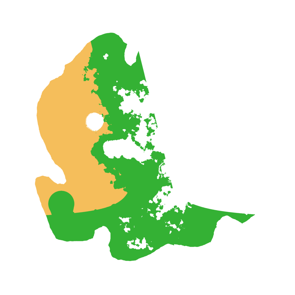 Biome Rust Map: Barren, Size: 3000, Seed: 5674563