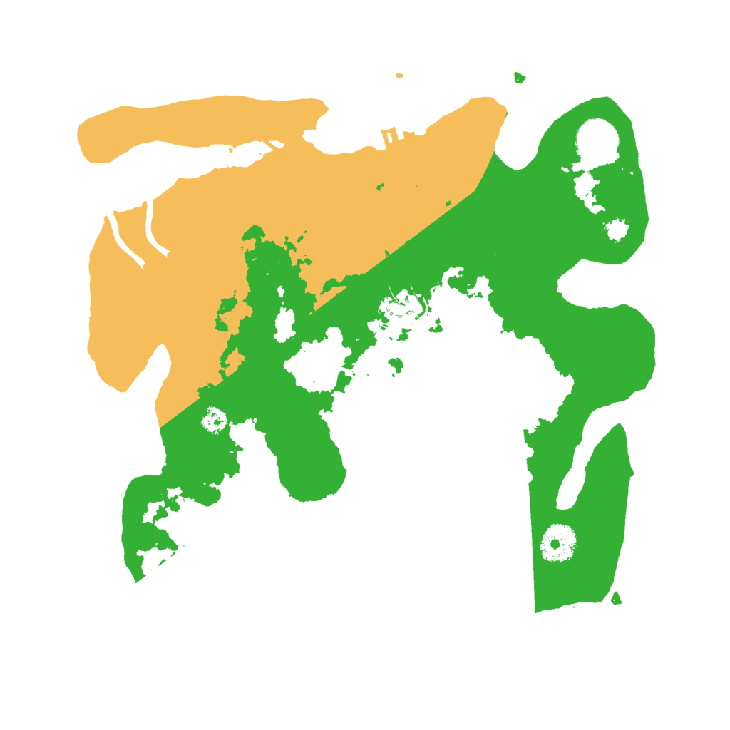 Biome Rust Map: Procedural Map, Size: 3000, Seed: 957593