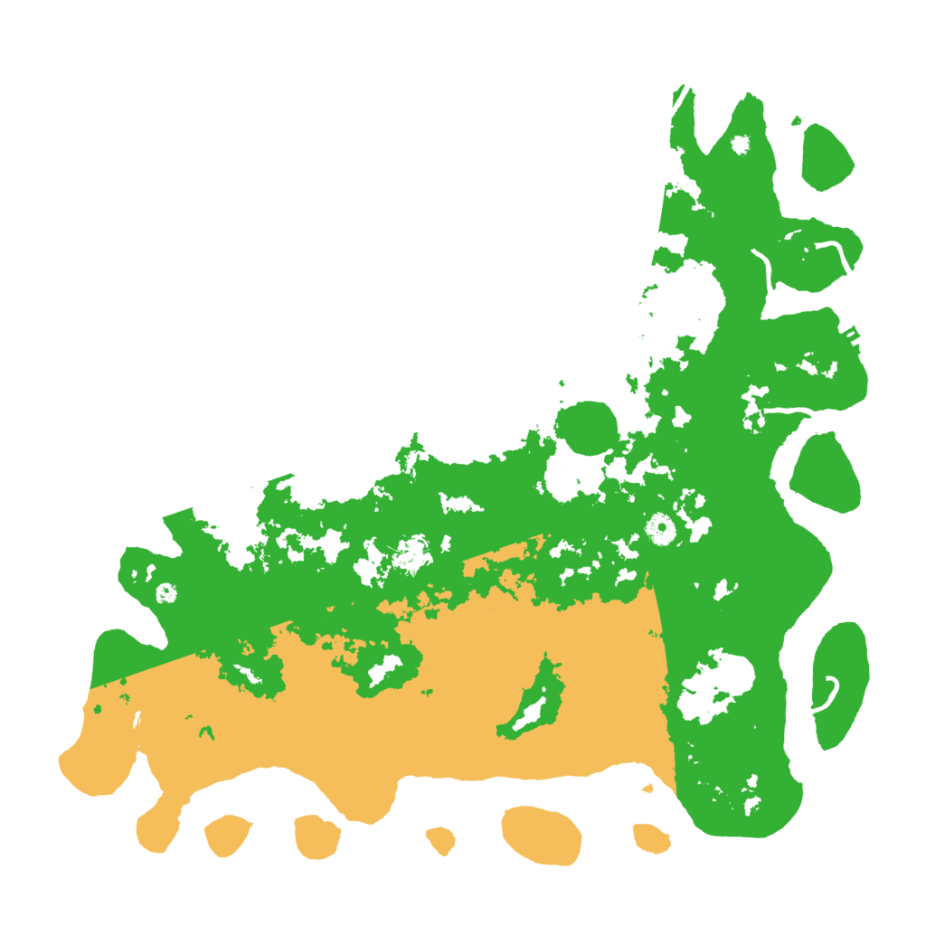 Biome Rust Map: Procedural Map, Size: 4500, Seed: 533893920