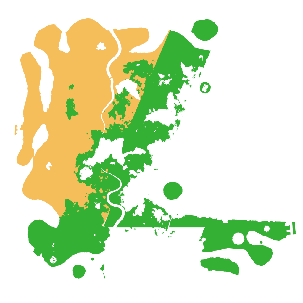 Biome Rust Map: Procedural Map, Size: 4500, Seed: 4915698