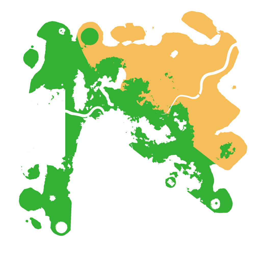 Biome Rust Map: Procedural Map, Size: 4000, Seed: 4295727