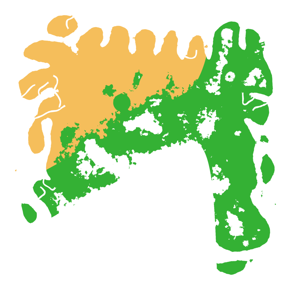 Biome Rust Map: Procedural Map, Size: 4500, Seed: 6795336