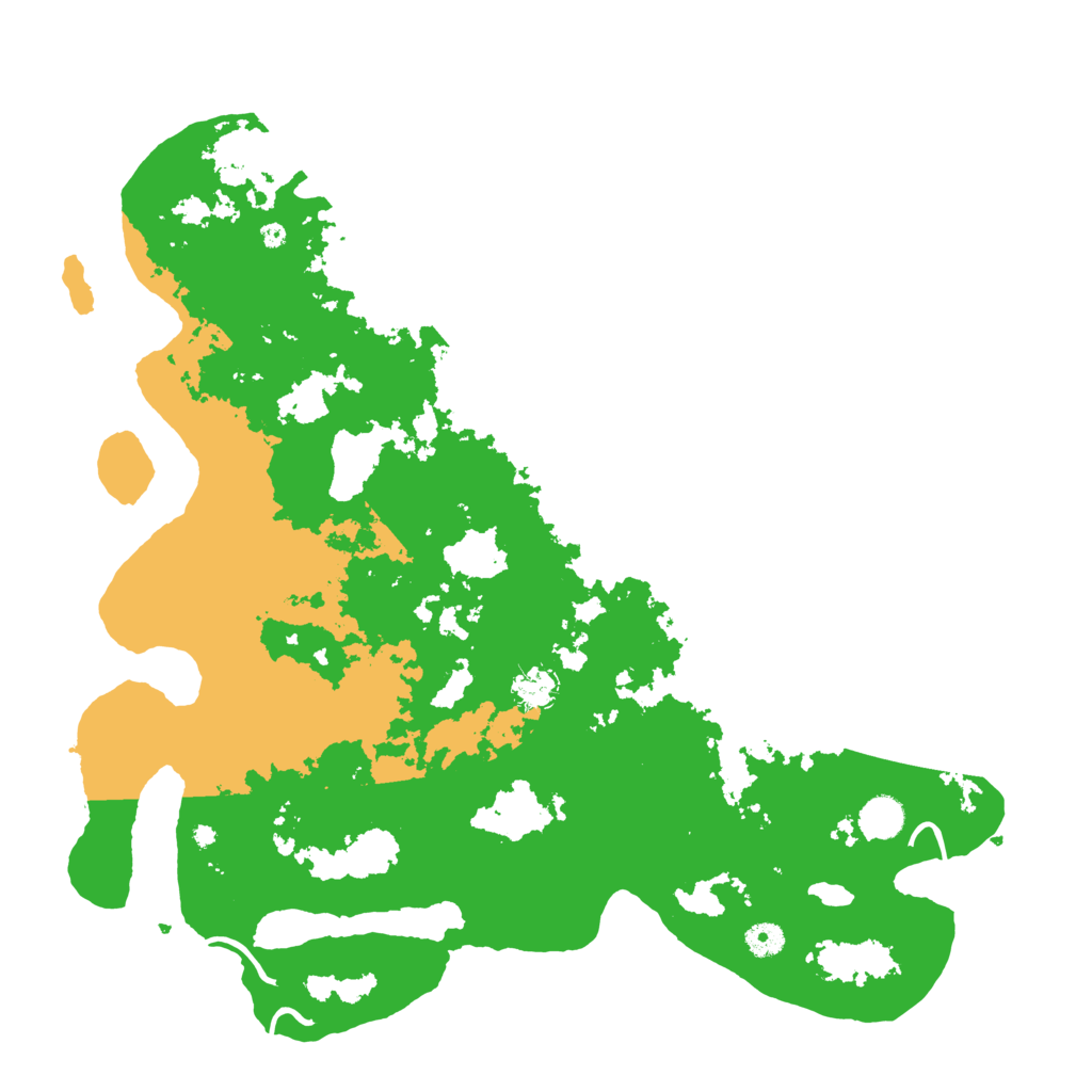 Biome Rust Map: Procedural Map, Size: 4500, Seed: 9275