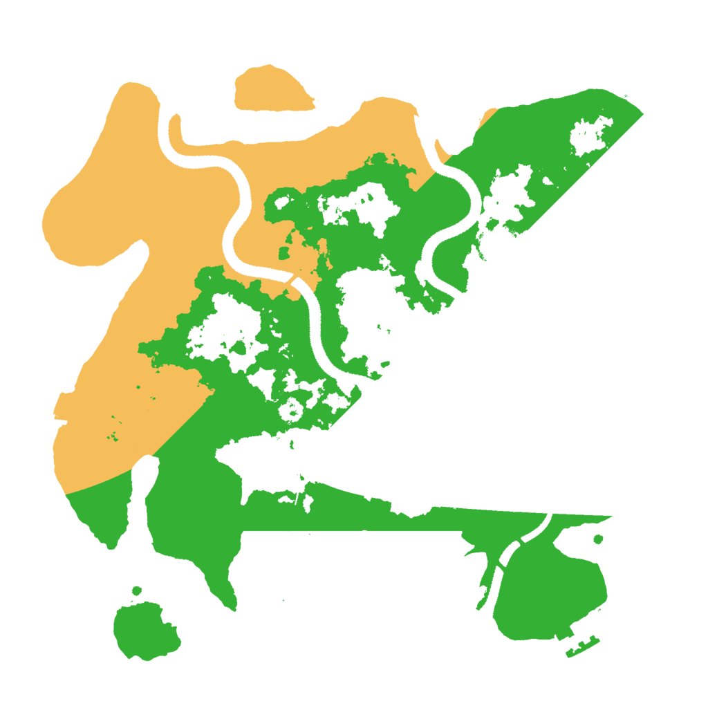 Biome Rust Map: Procedural Map, Size: 3000, Seed: 1962118642