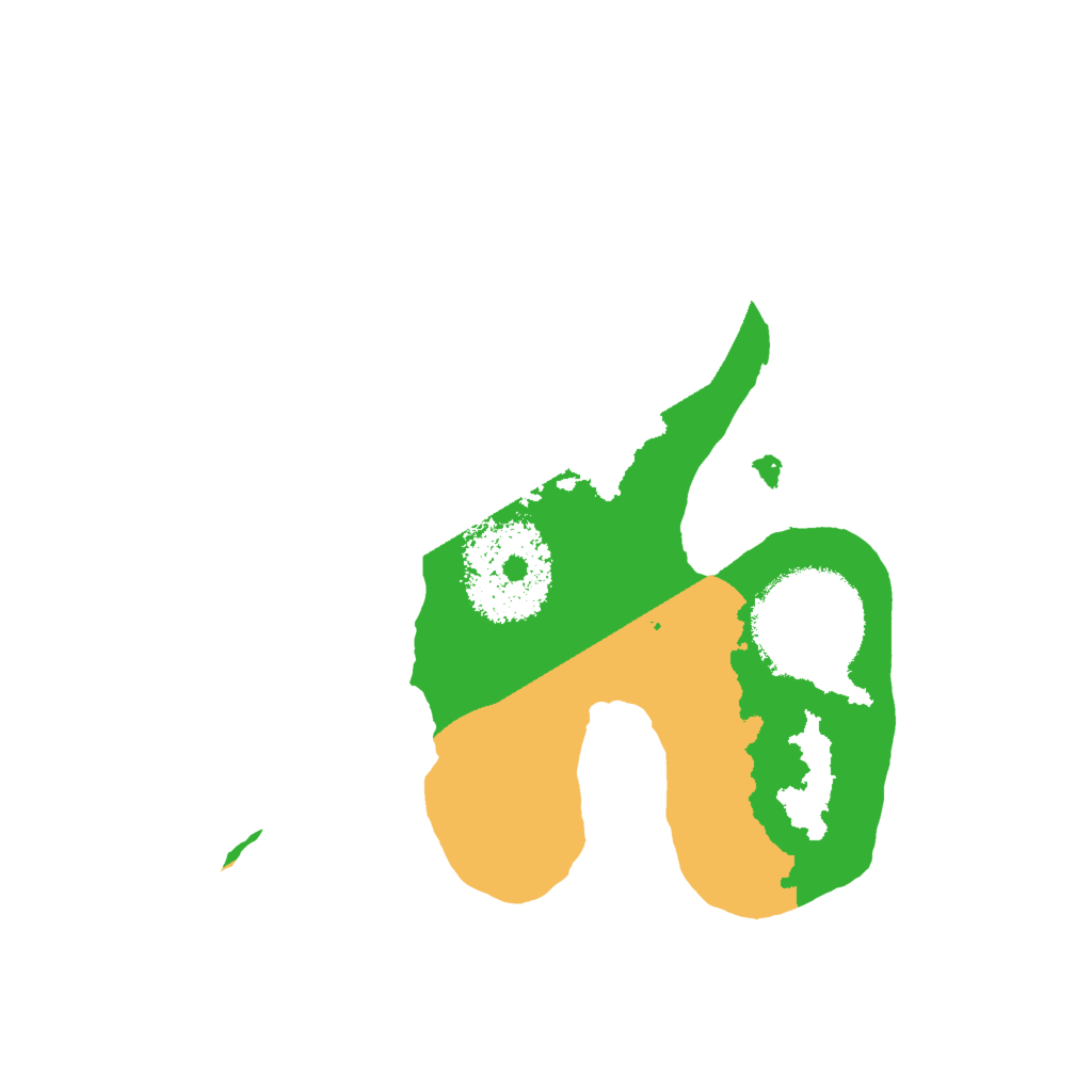 Biome Rust Map: Procedural Map, Size: 1750, Seed: 8766533