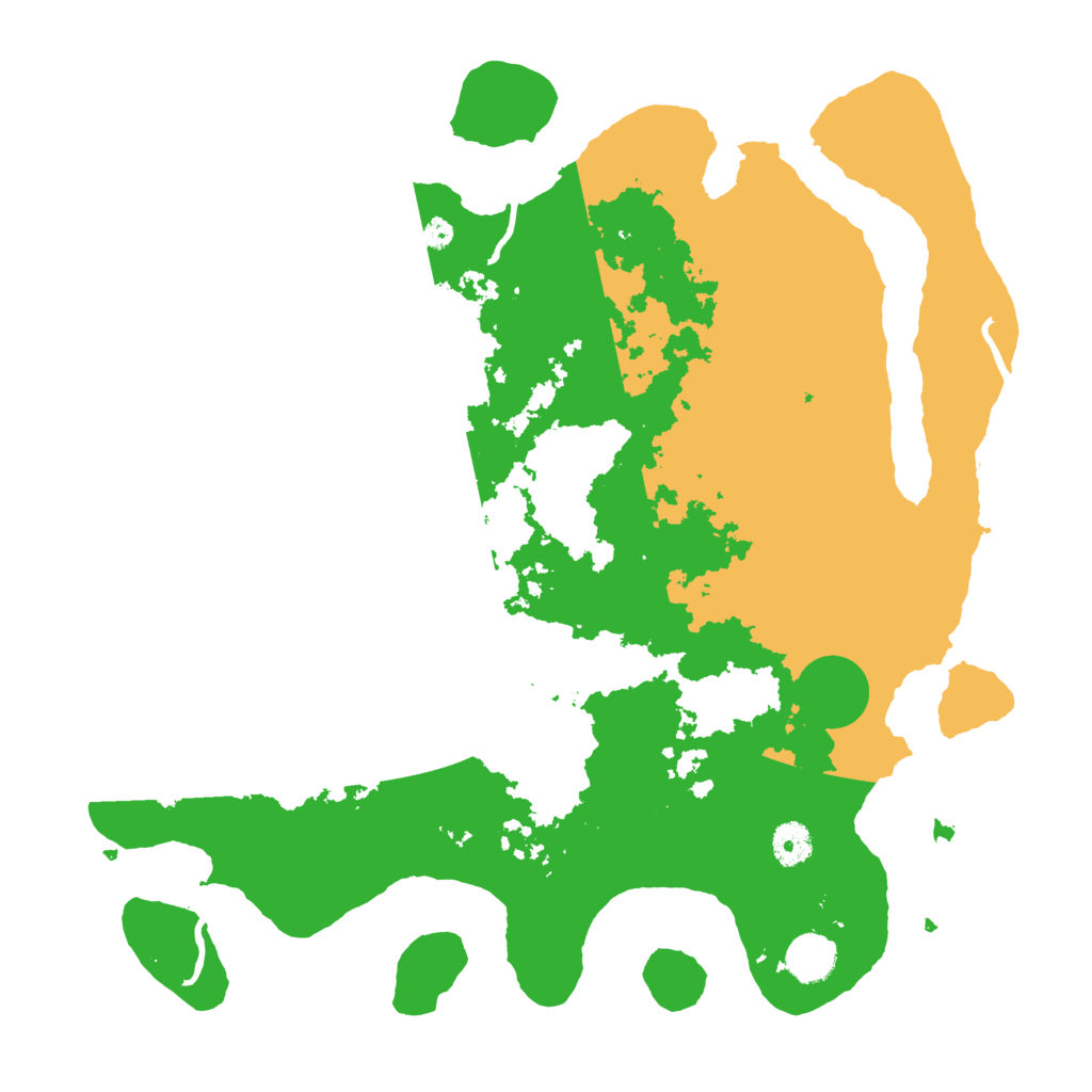 Biome Rust Map: Procedural Map, Size: 3950, Seed: 1580335922