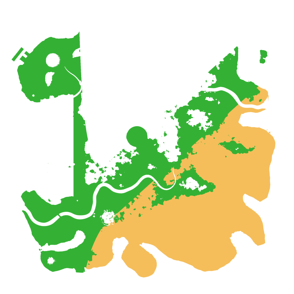 Biome Rust Map: Procedural Map, Size: 3750, Seed: 1357430480