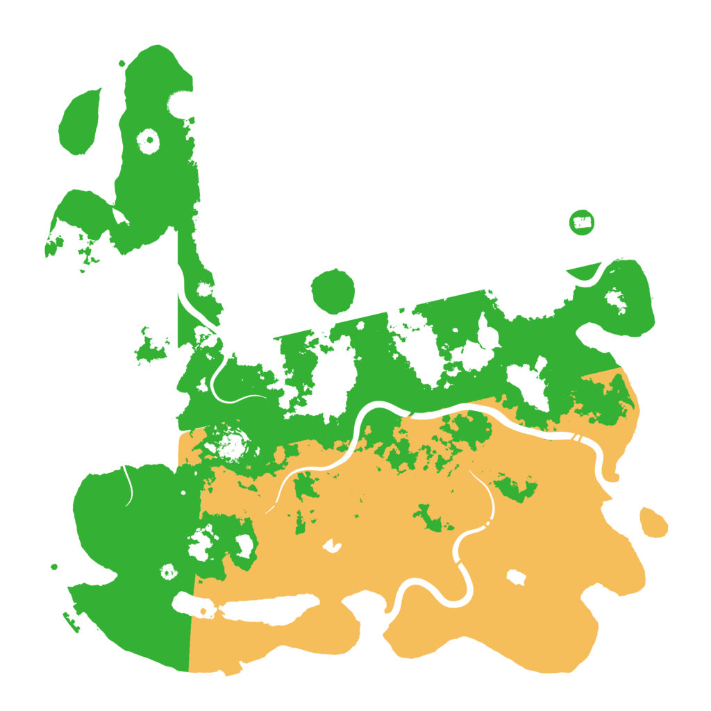Biome Rust Map: Procedural Map, Size: 4500, Seed: 3110197