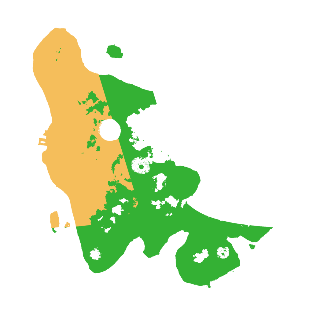 Biome Rust Map: Procedural Map, Size: 2650, Seed: 108042022