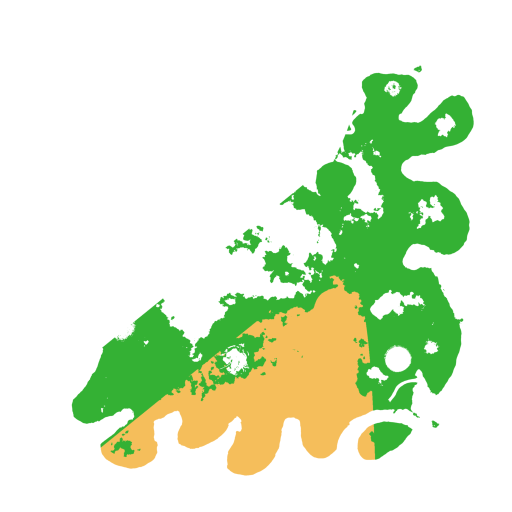 Biome Rust Map: Procedural Map, Size: 3500, Seed: 37212535