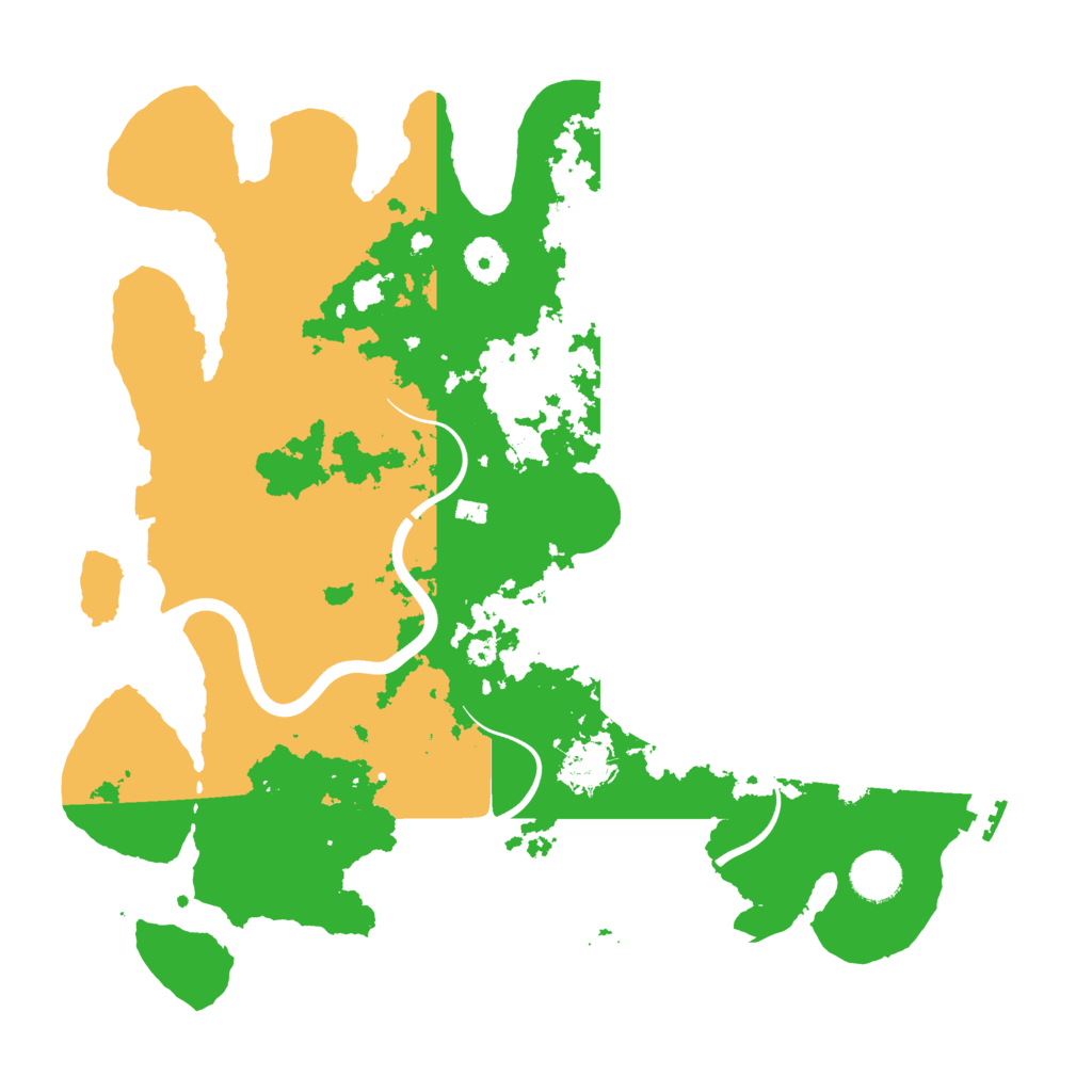 Biome Rust Map: Procedural Map, Size: 3750, Seed: 955368409