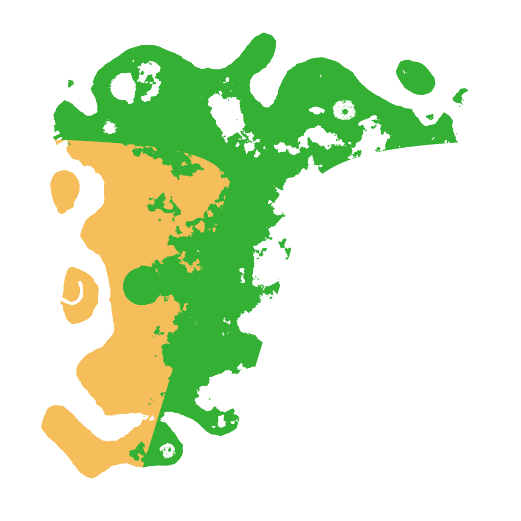 Biome Rust Map: Procedural Map, Size: 3670, Seed: 9504