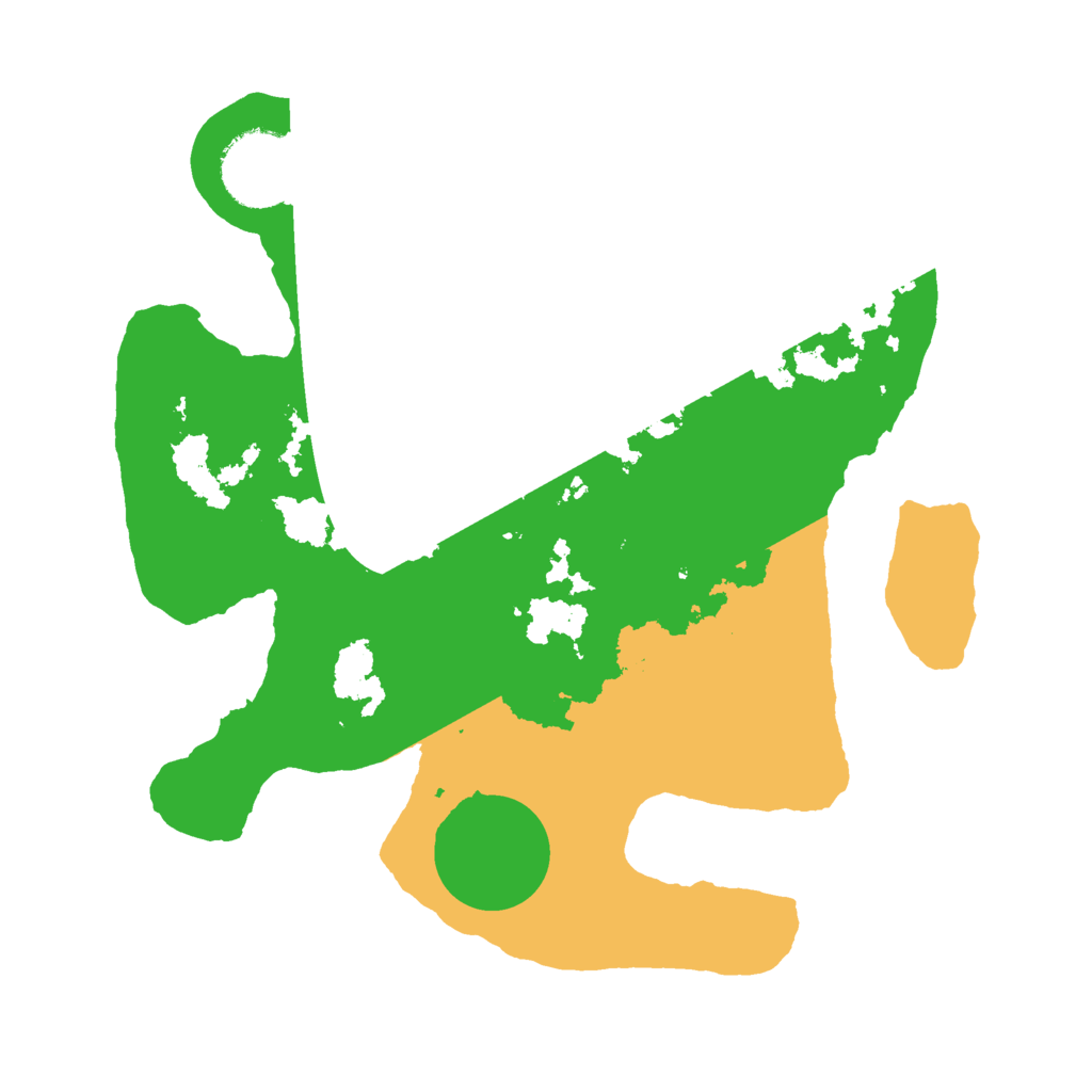 Biome Rust Map: Barren, Size: 2500, Seed: 236949