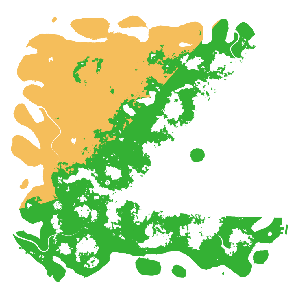 Biome Rust Map: Procedural Map, Size: 6000, Seed: 179702