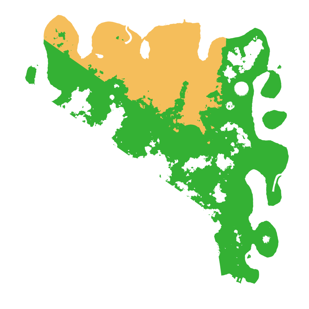 Biome Rust Map: Procedural Map, Size: 3850, Seed: 1399041525