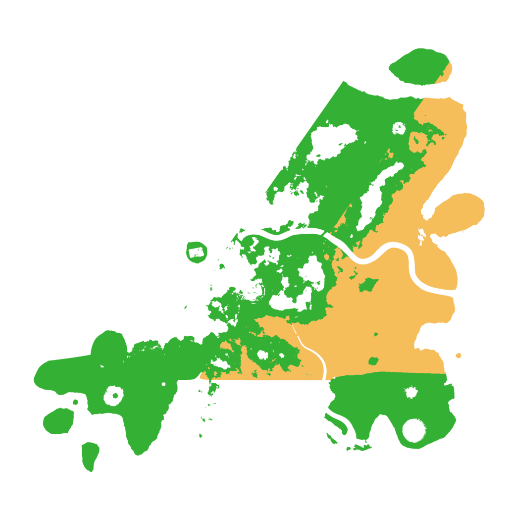 Biome Rust Map: Procedural Map, Size: 3850, Seed: 747013044