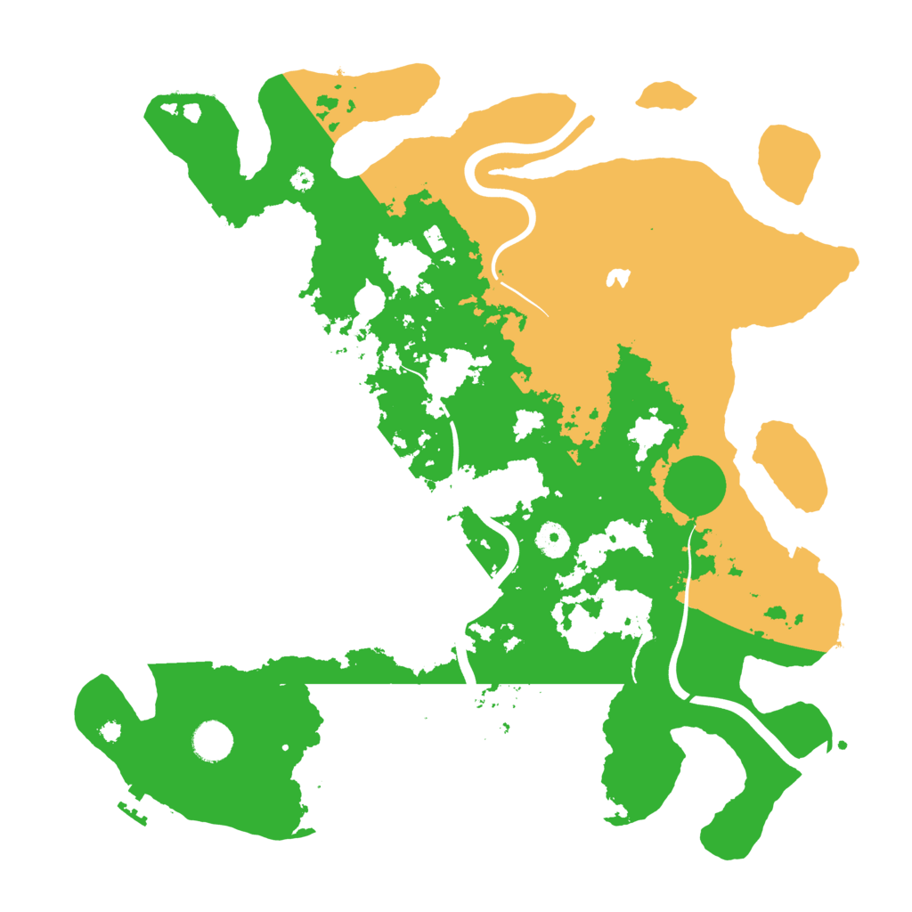 Biome Rust Map: Procedural Map, Size: 4000, Seed: 1750291070