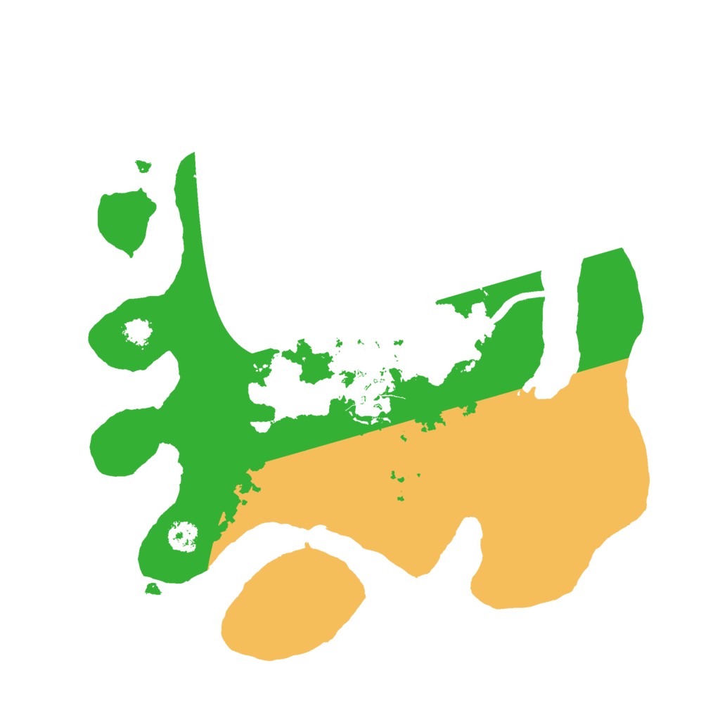 Biome Rust Map: Procedural Map, Size: 2450, Seed: 766