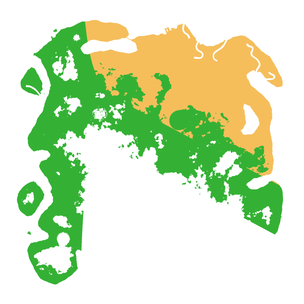 Biome Rust Map: Procedural Map, Size: 4250, Seed: 1386356501