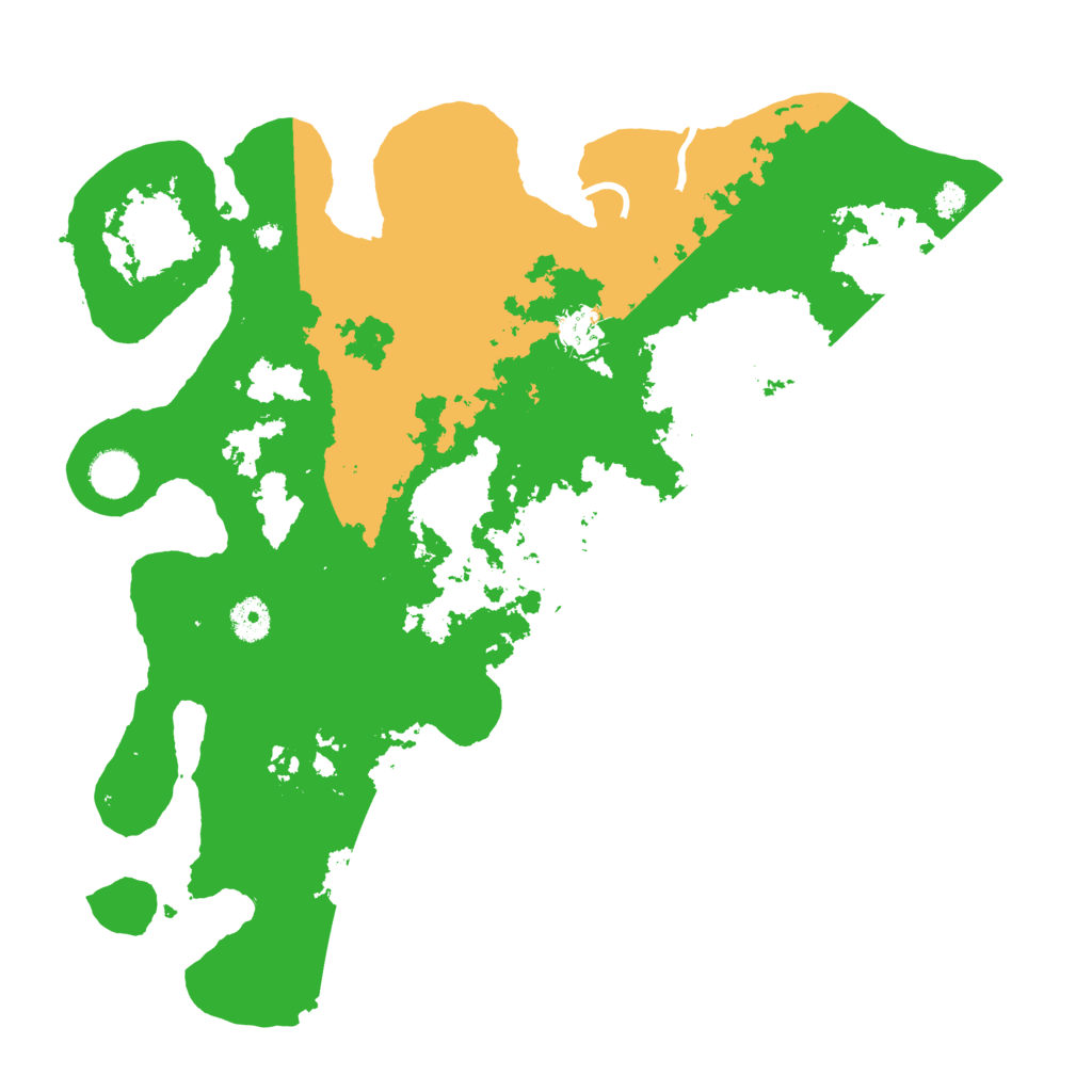 Biome Rust Map: Procedural Map, Size: 3950, Seed: 1975554942