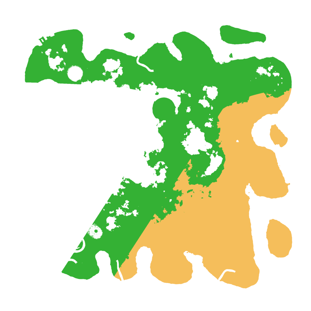 Biome Rust Map: Procedural Map, Size: 3620, Seed: 4699