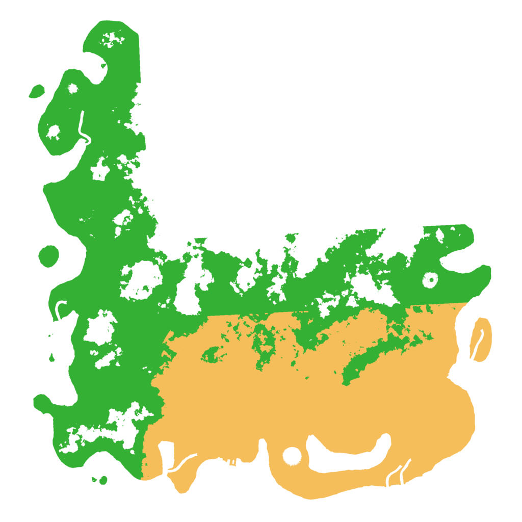 Biome Rust Map: Procedural Map, Size: 5000, Seed: 1334