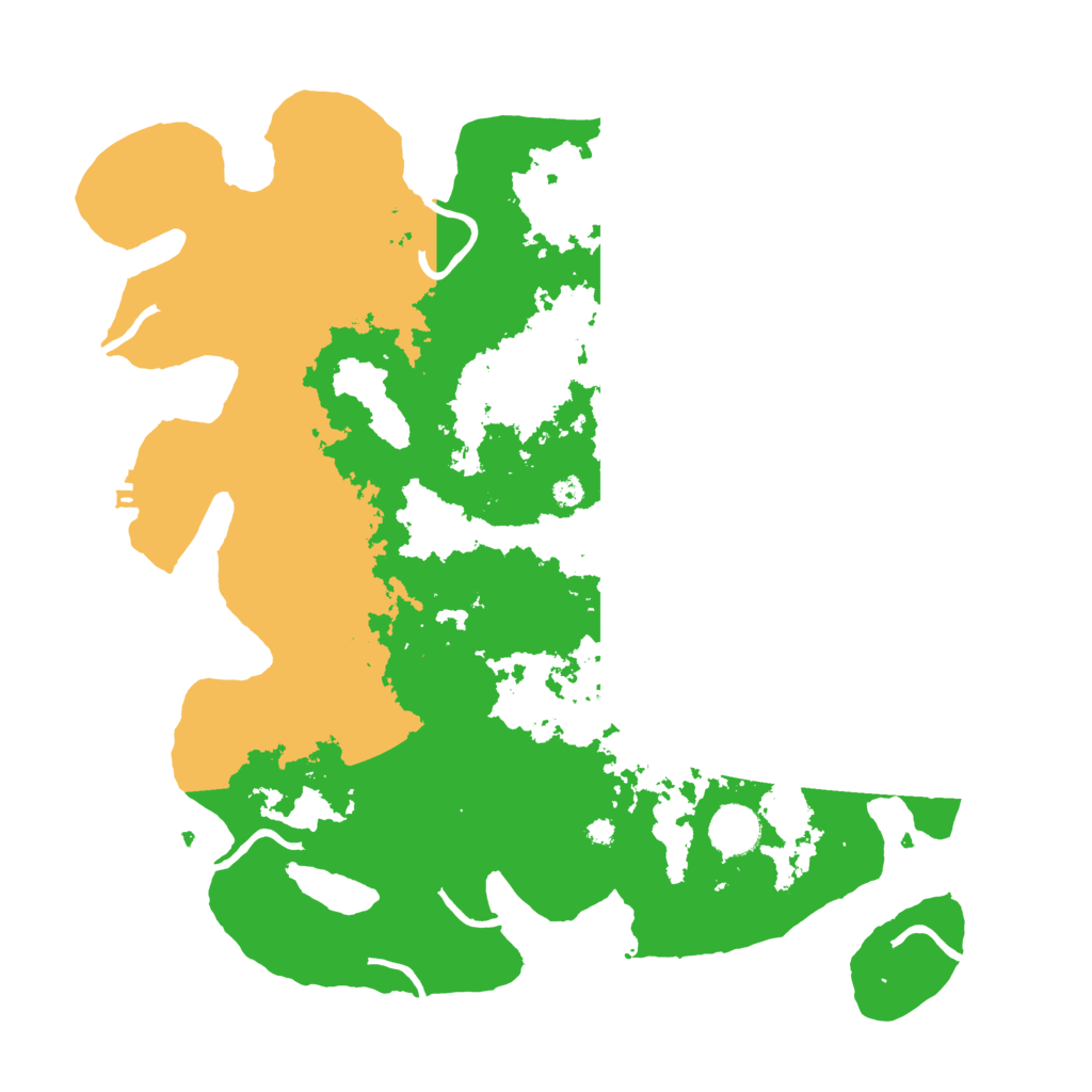 Biome Rust Map: Procedural Map, Size: 3750, Seed: 960080409