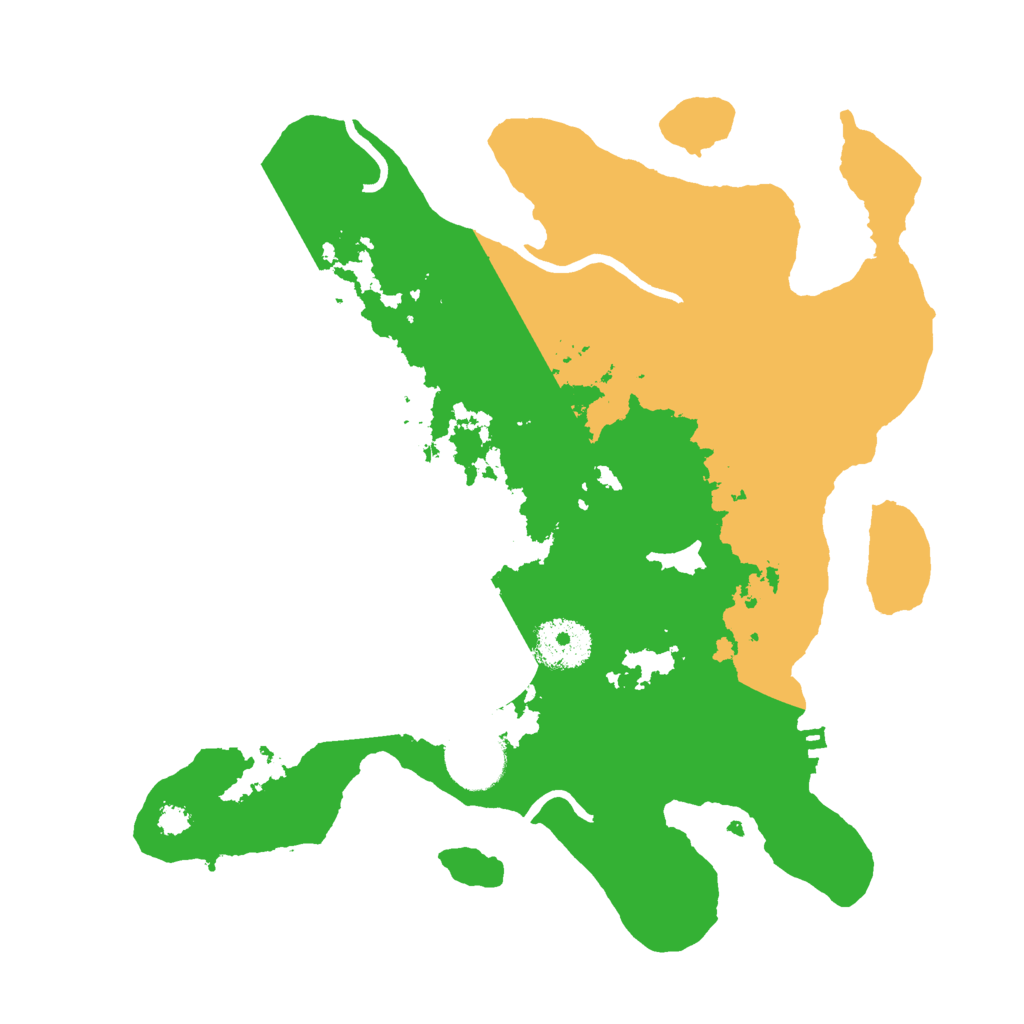 Biome Rust Map: Procedural Map, Size: 3000, Seed: 1934958094