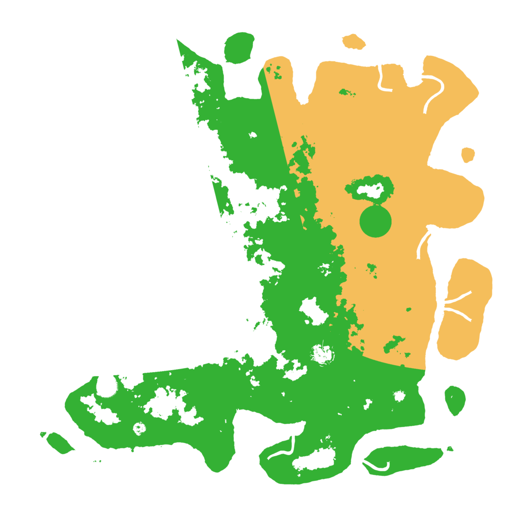 Biome Rust Map: Procedural Map, Size: 4250, Seed: 2019452111