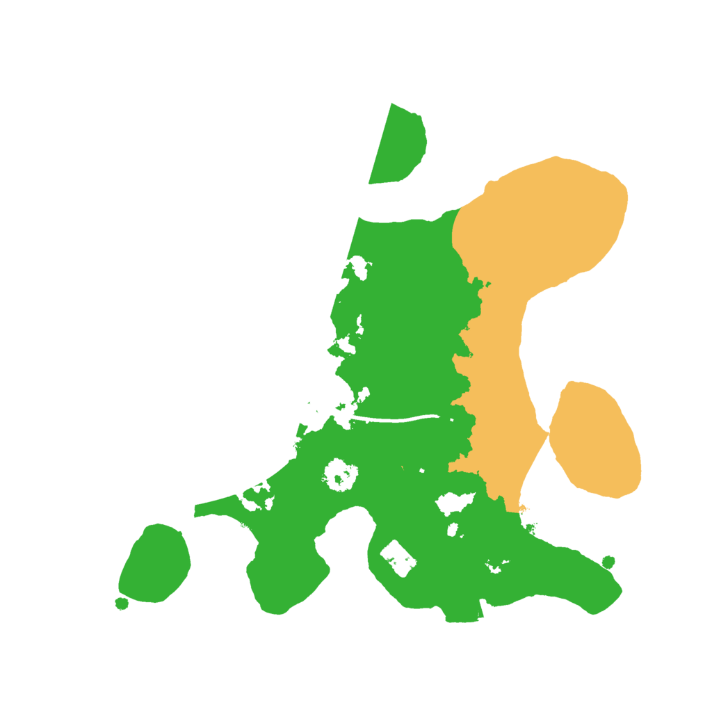 Biome Rust Map: Procedural Map, Size: 2200, Seed: 44556615