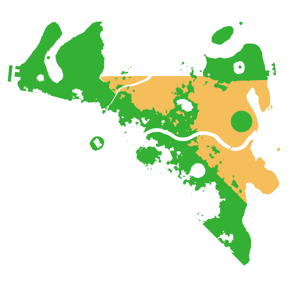 Biome Rust Map: Procedural Map, Size: 3750, Seed: 1828460876