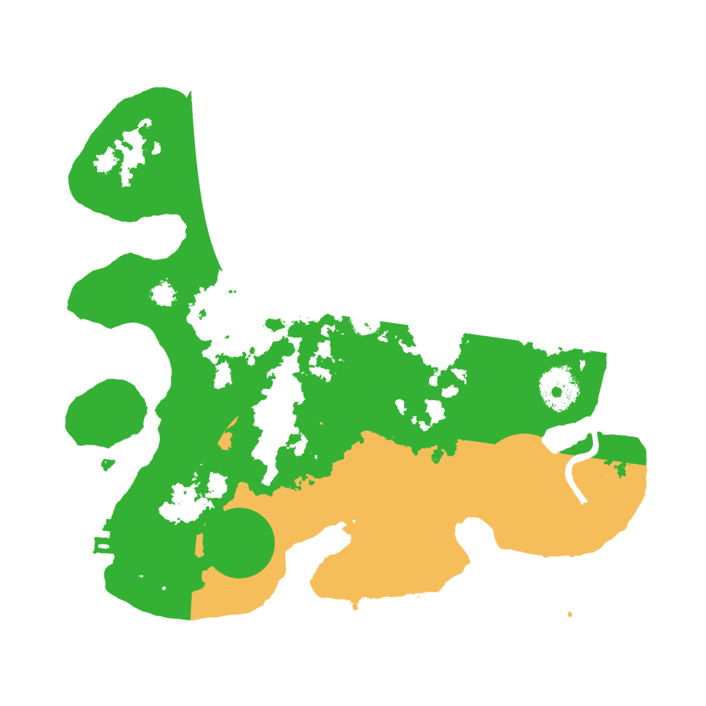 Biome Rust Map: Procedural Map, Size: 2650, Seed: 5938