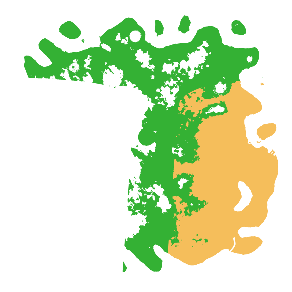 Biome Rust Map: Procedural Map, Size: 4500, Seed: 214535