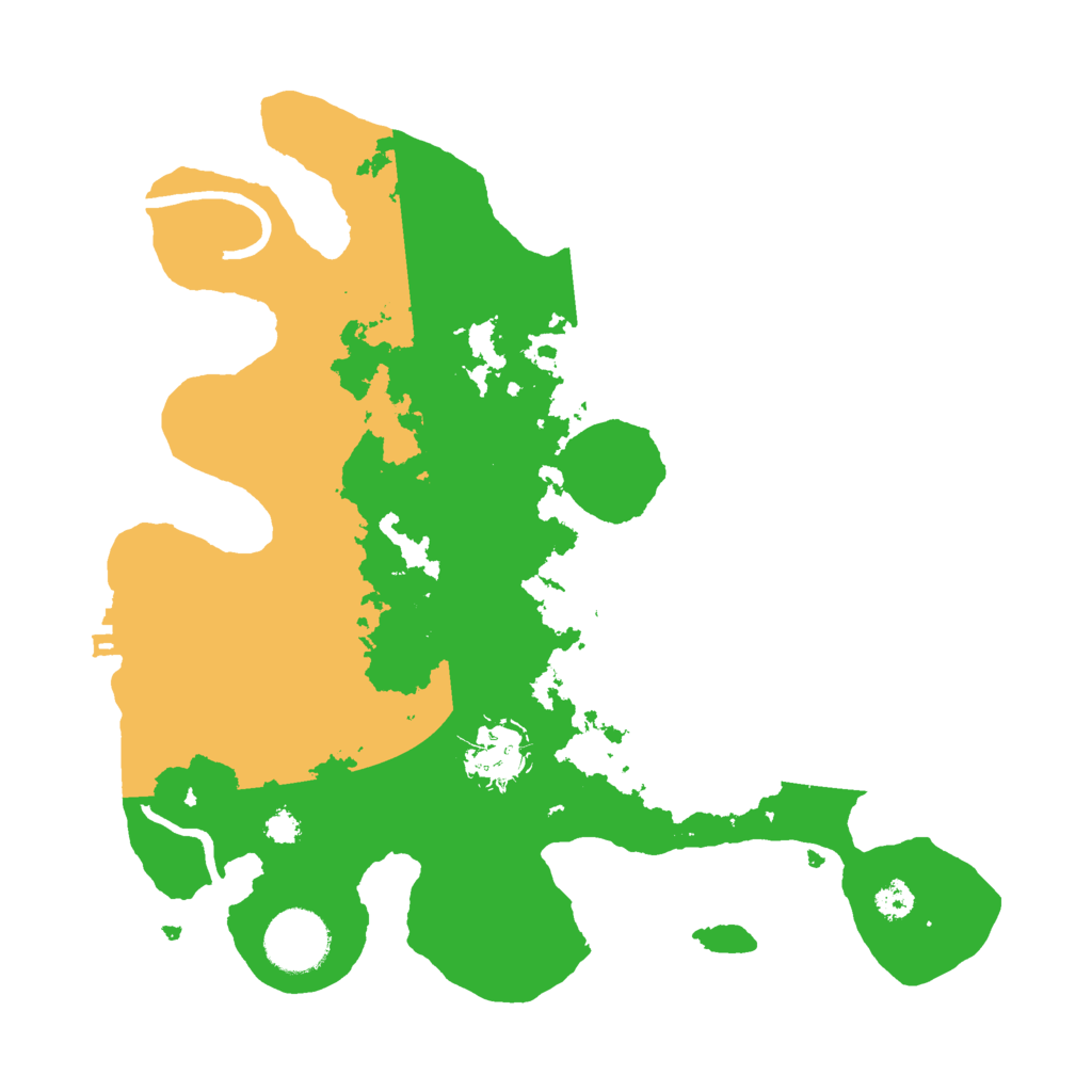 Biome Rust Map: Procedural Map, Size: 3000, Seed: 815818726