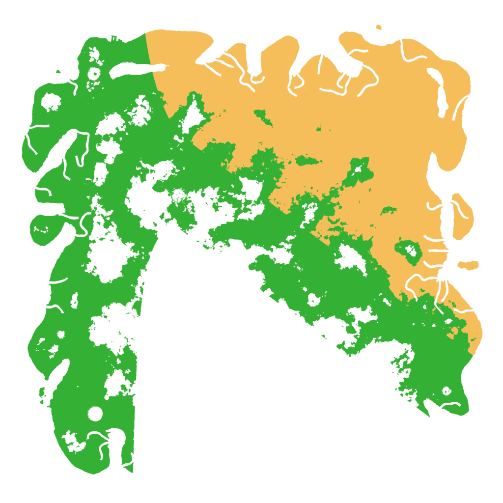 Biome Rust Map: Procedural Map, Size: 6000, Seed: 669504
