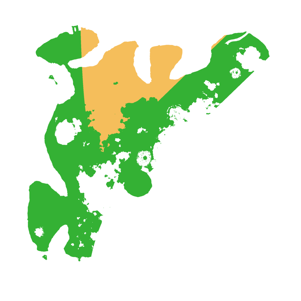 Biome Rust Map: Procedural Map, Size: 3000, Seed: 61650029