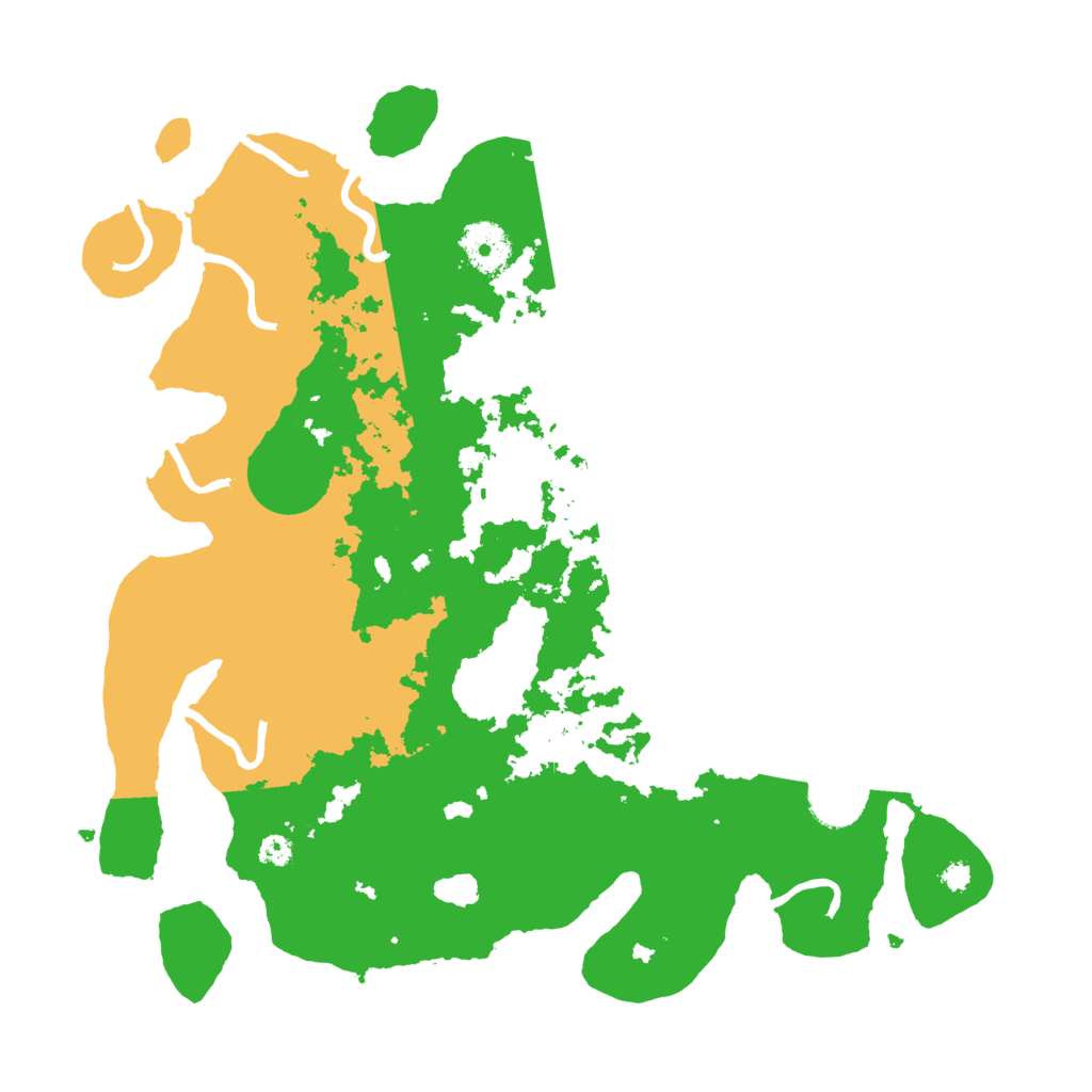 Biome Rust Map: Procedural Map, Size: 3500, Seed: 1868945853