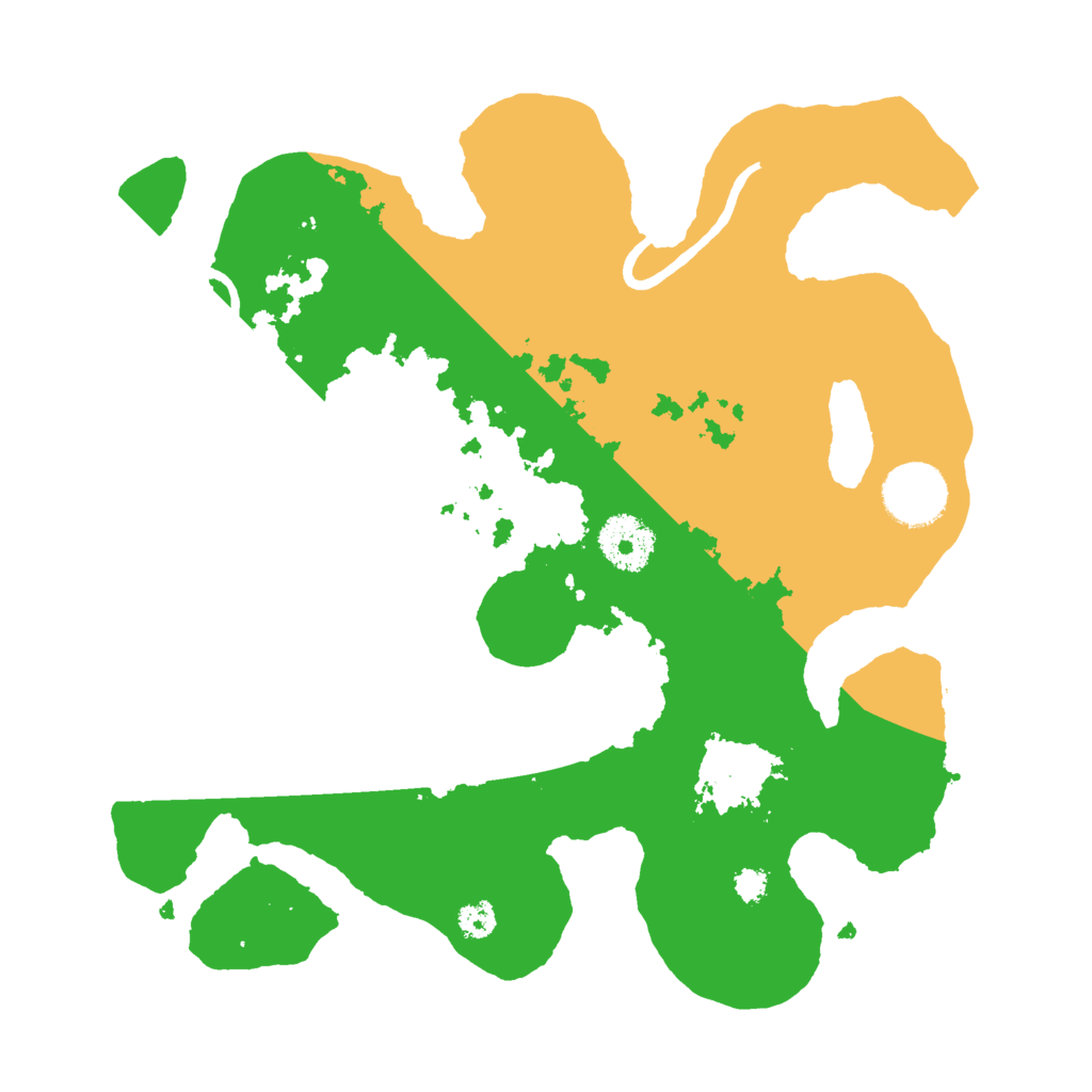 Biome Rust Map: Procedural Map, Size: 3000, Seed: 646438
