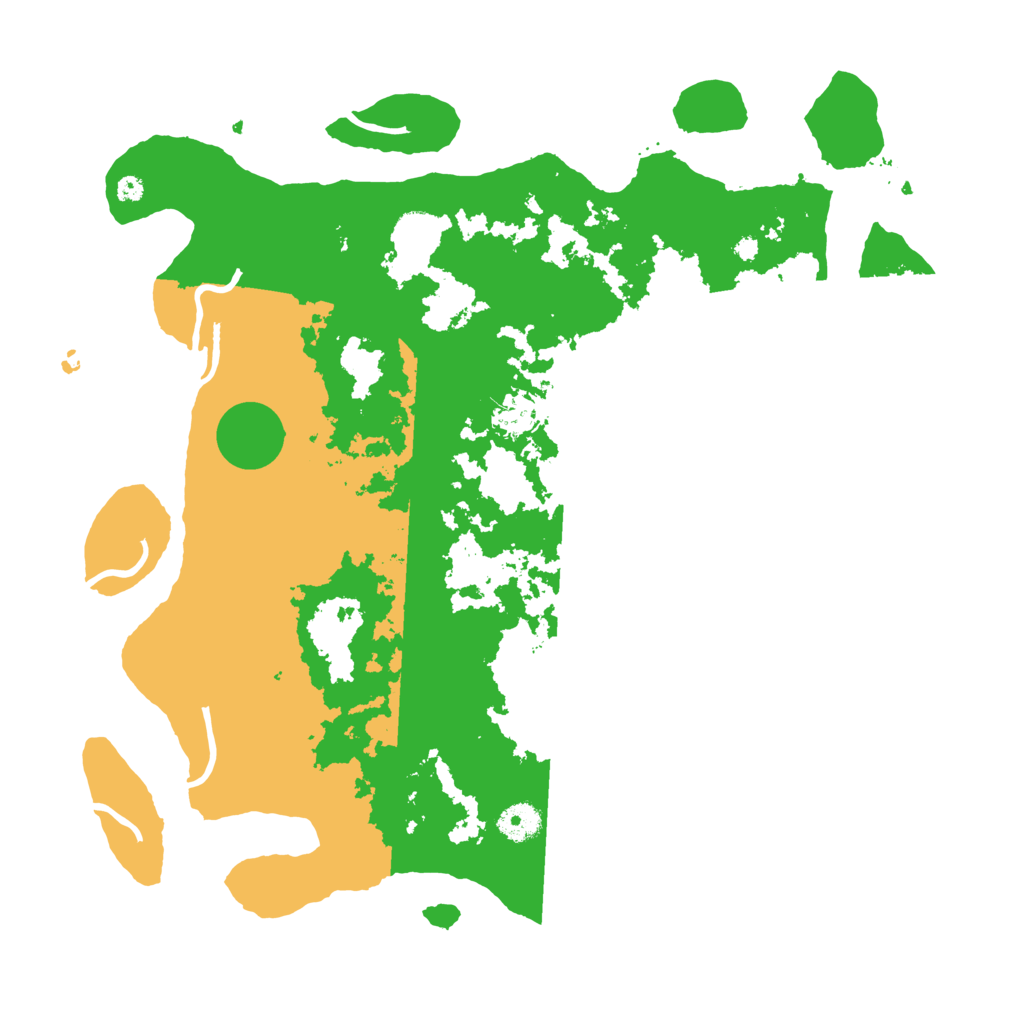Biome Rust Map: Procedural Map, Size: 4000, Seed: 55170374