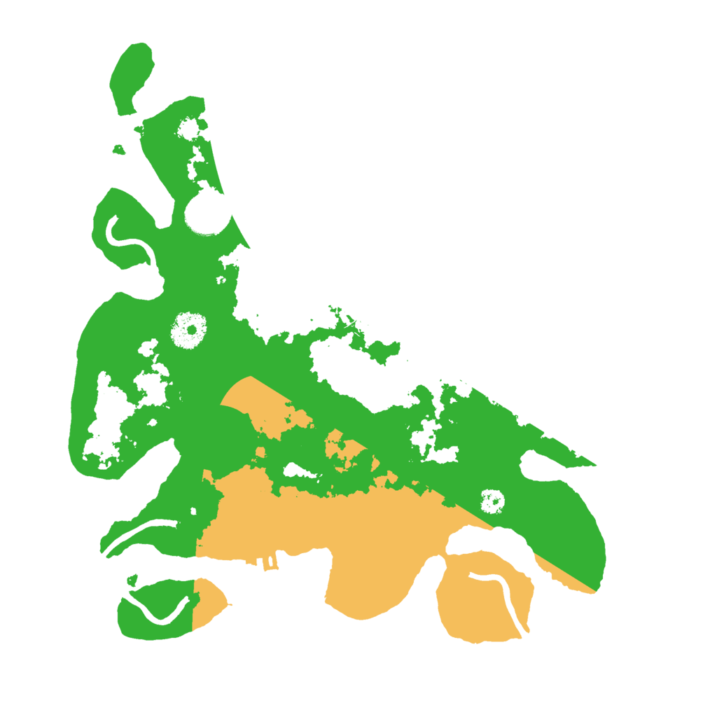 Biome Rust Map: Procedural Map, Size: 3000, Seed: 568246