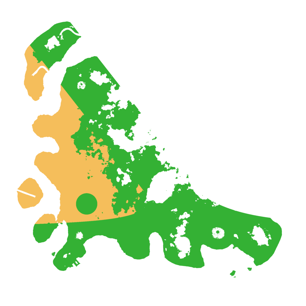 Biome Rust Map: Procedural Map, Size: 3800, Seed: 290075826
