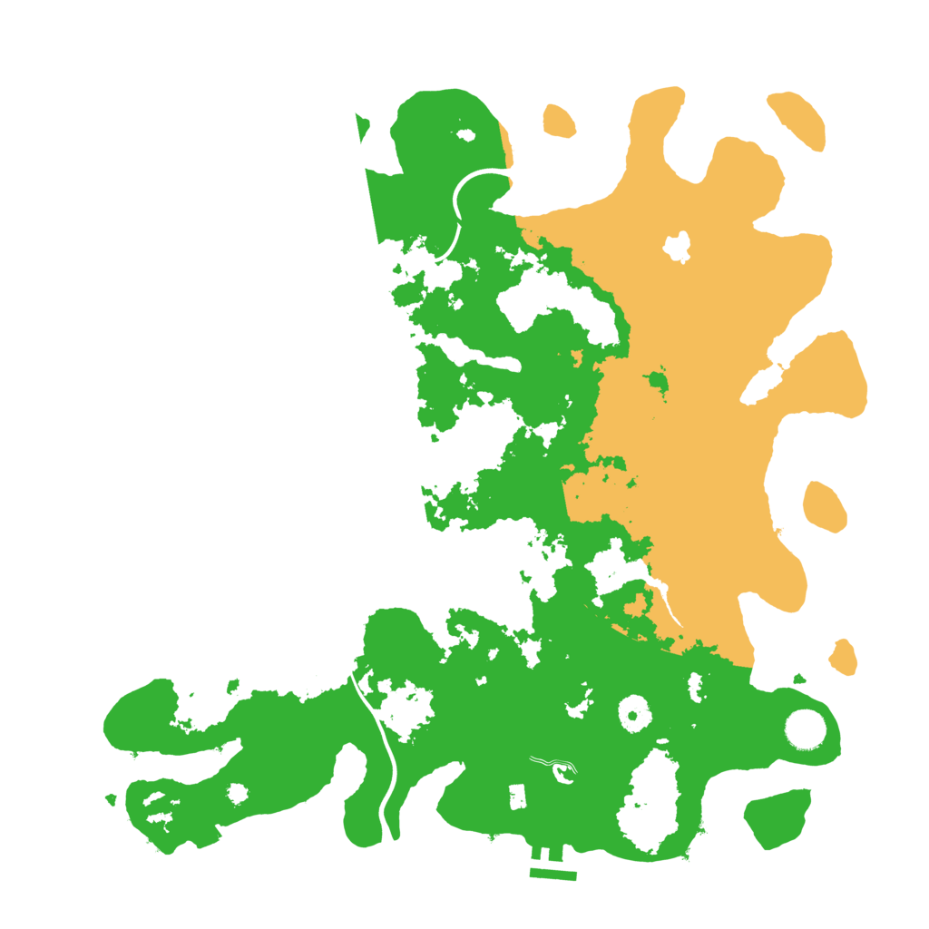 Biome Rust Map: Procedural Map, Size: 4000, Seed: 27022022