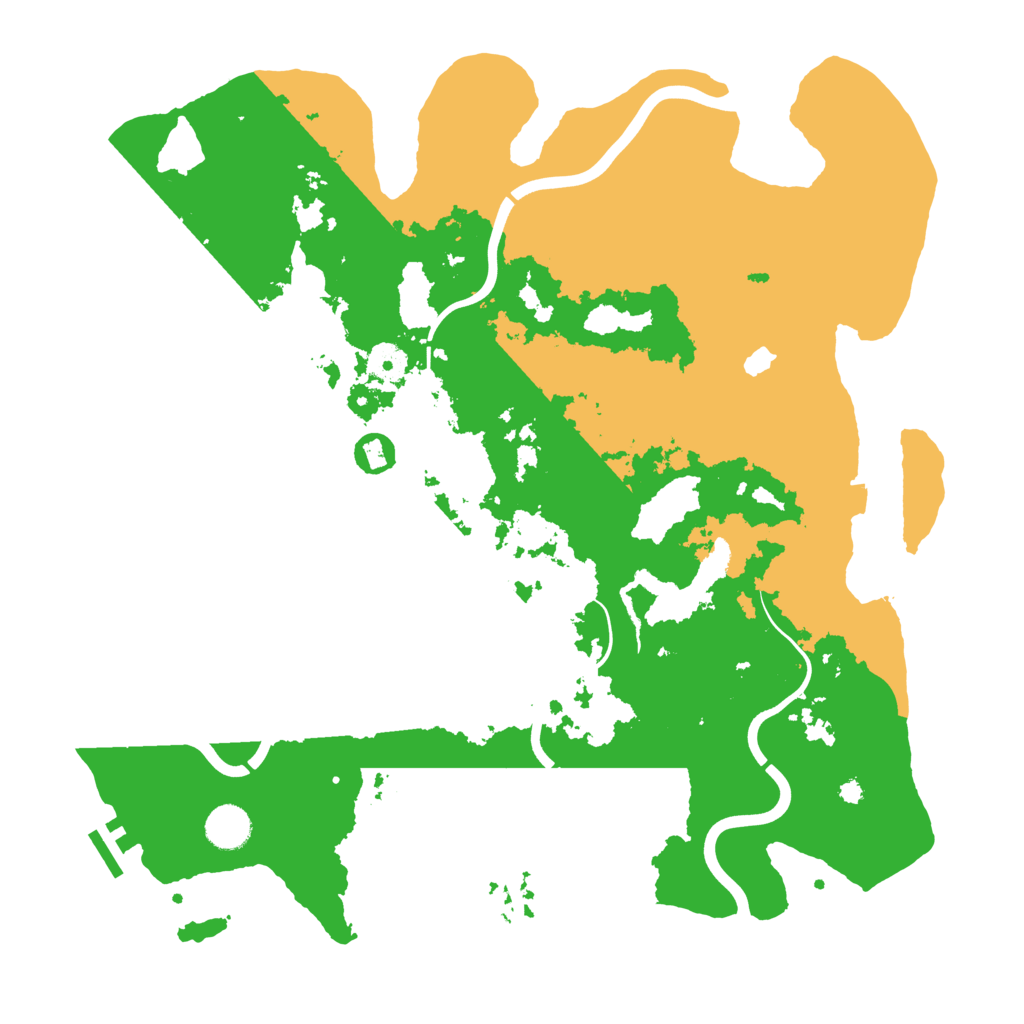 Biome Rust Map: Procedural Map, Size: 4000, Seed: 1768938612
