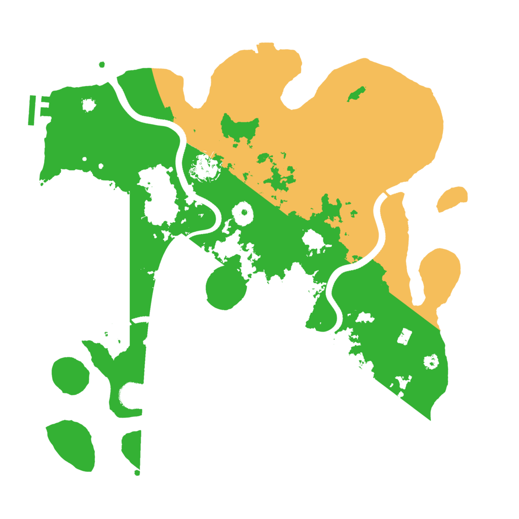 Biome Rust Map: Procedural Map, Size: 3500, Seed: 982875