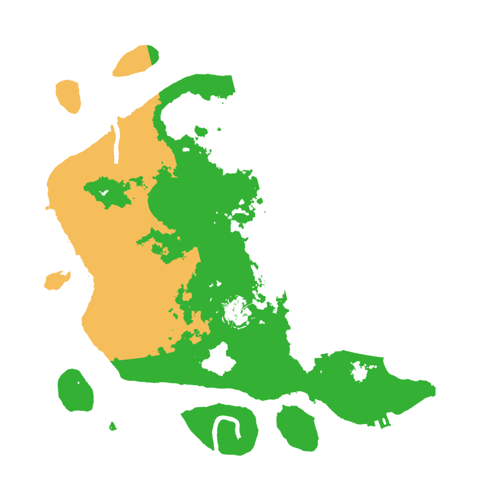 Biome Rust Map: Procedural Map, Size: 3000, Seed: 1309119849