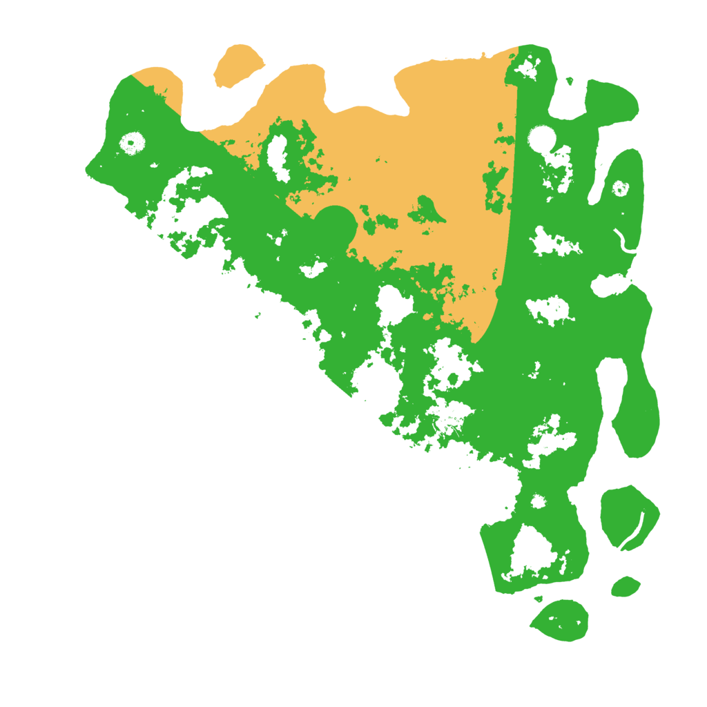 Biome Rust Map: Procedural Map, Size: 4500, Seed: 1334151181