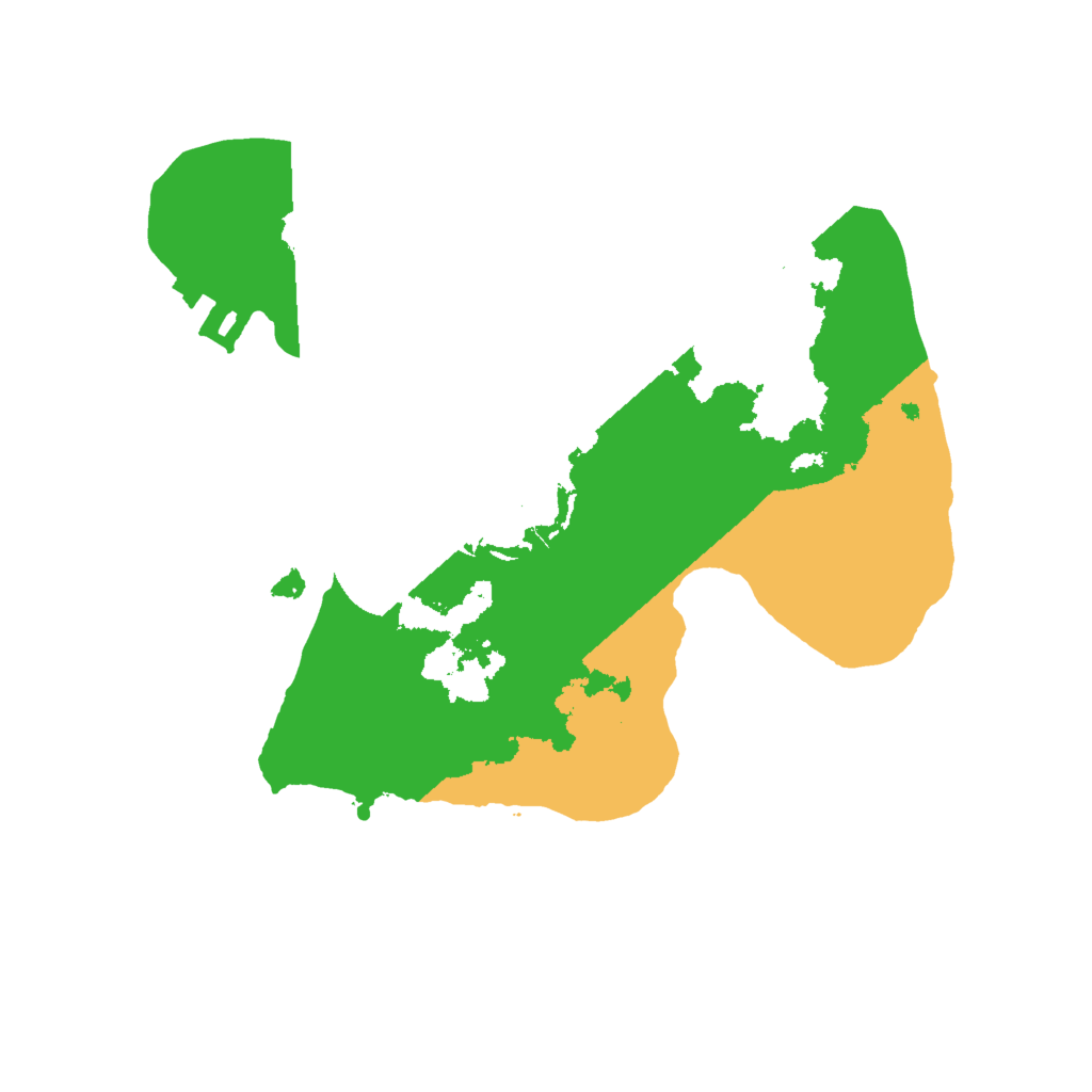Biome Rust Map: Procedural Map, Size: 1700, Seed: 2051776900