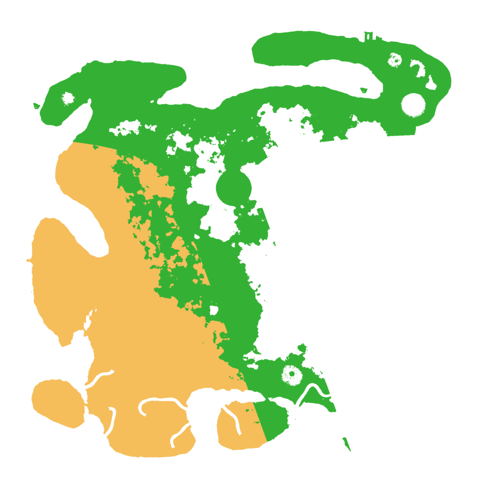 Biome Rust Map: Procedural Map, Size: 3750, Seed: 20730111