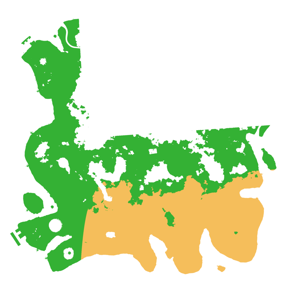 Biome Rust Map: Procedural Map, Size: 4000, Seed: 133